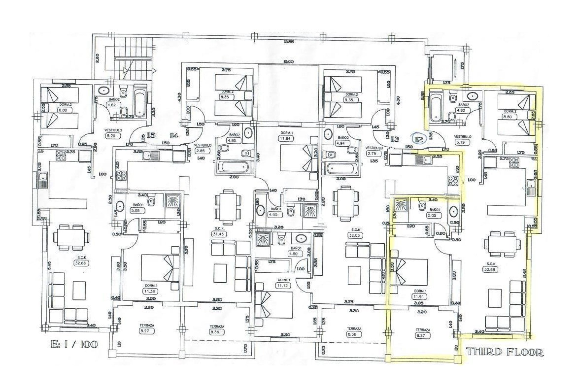 Herverkoop - Penthouse - Villamartín - PAU 8