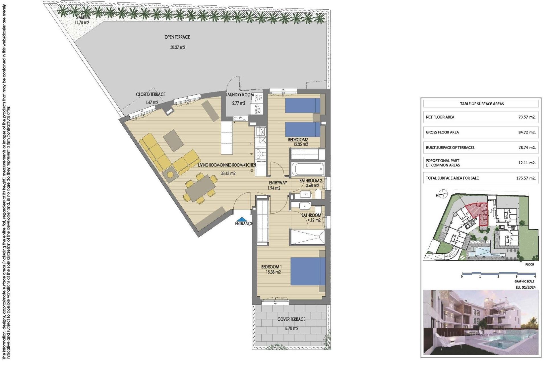 New Build - Apartment - Jávea Xàbia - Cala Blanca