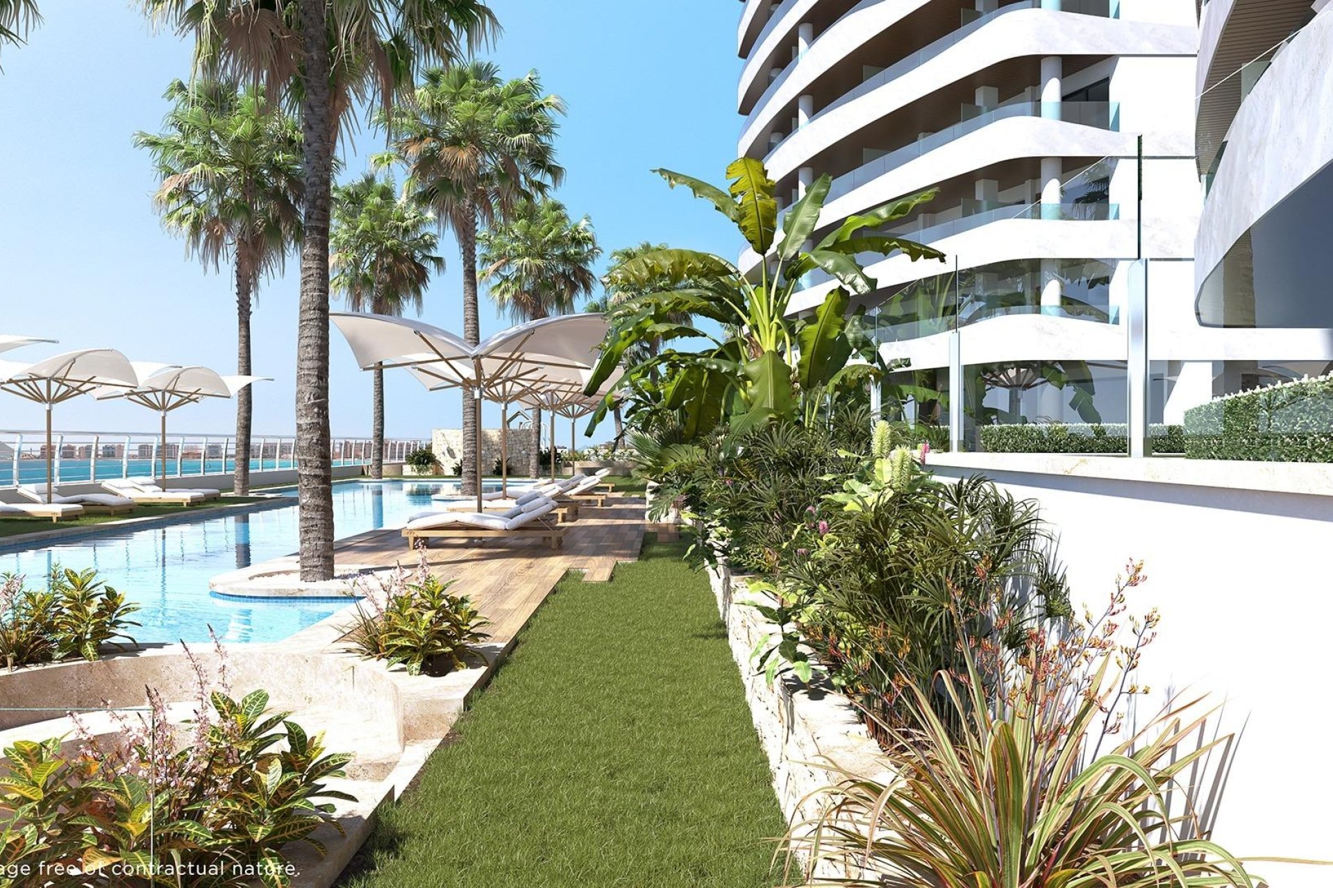 New Build - Apartment - La Manga del Mar Menor - 1ª Linea Del Mar Mediterraneo