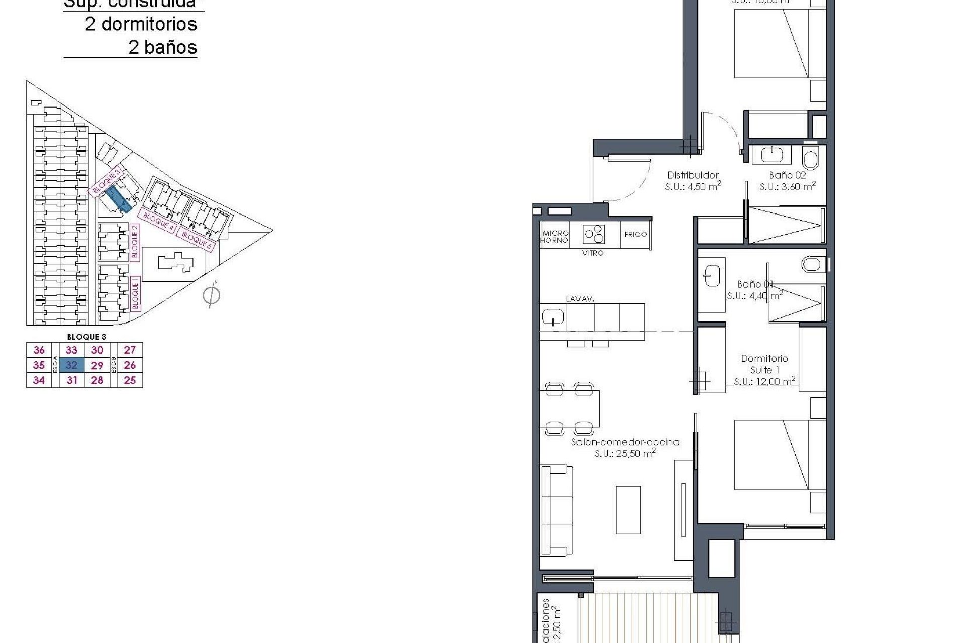 New Build - Apartment - Los Alcazares - Serena Golf
