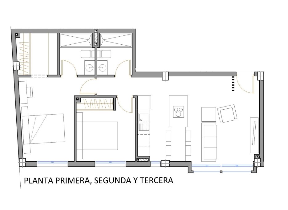 New Build - Apartment - San Pedro del Pinatar - Villananitos