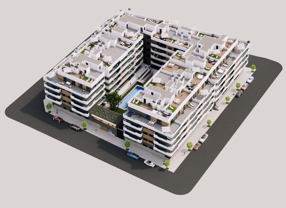 New Build - Apartment - Santa Pola - Estacion de autobuses