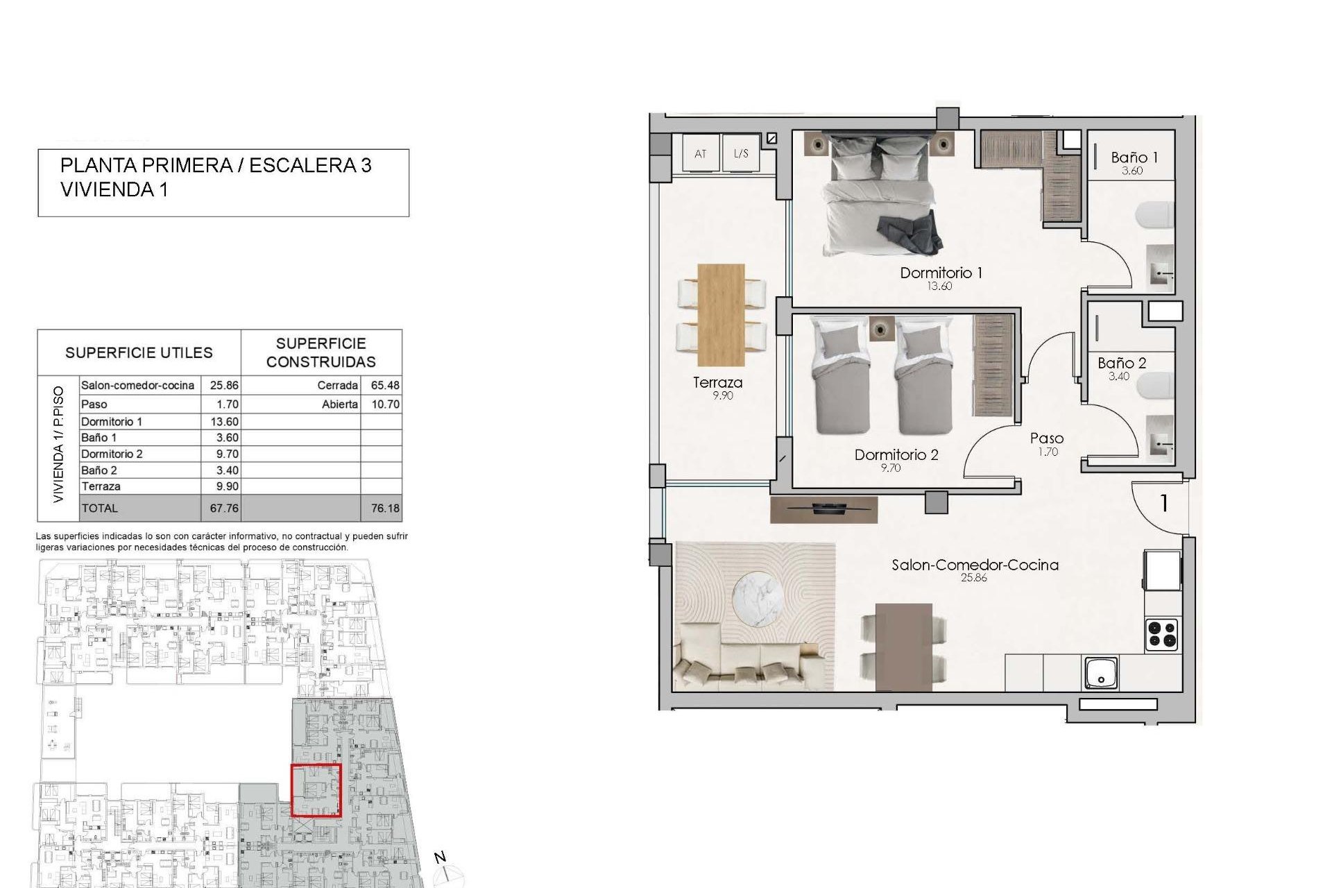 New Build - Apartment - Santa Pola - Estacion de autobuses