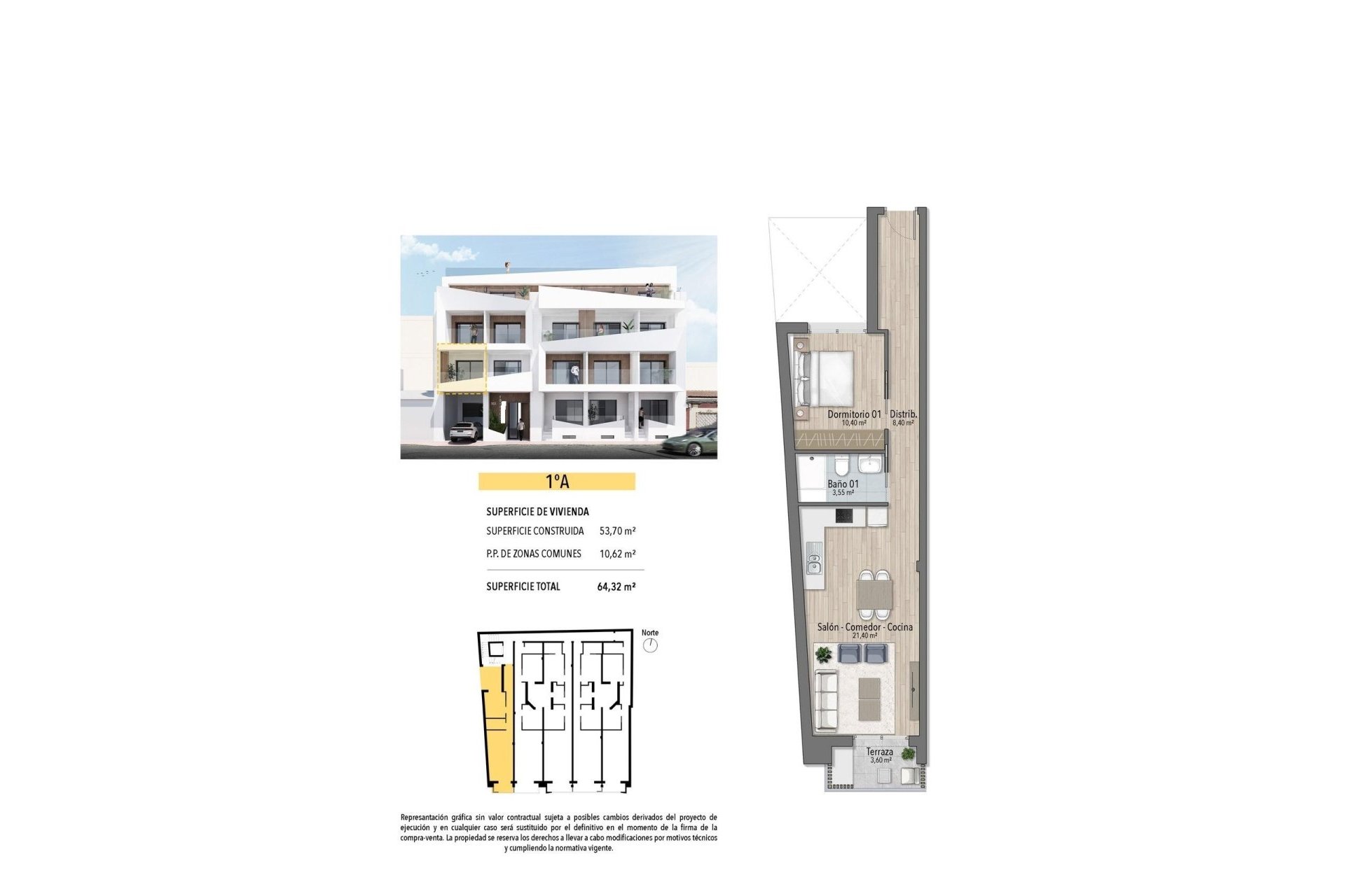 New Build - Apartment - Torrevieja - Playa del Cura