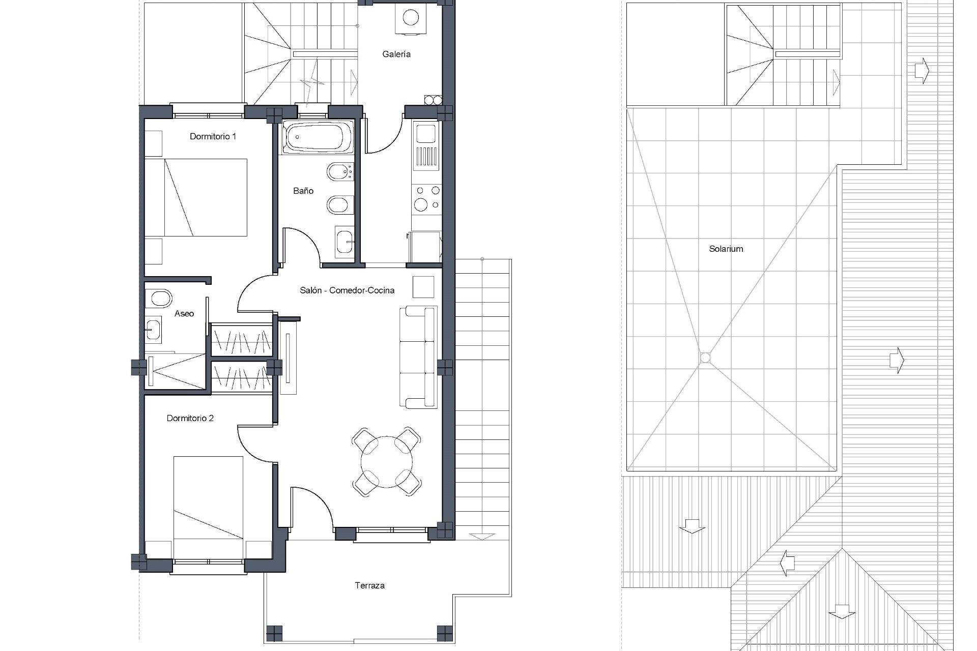 New Build - Bungalow - Castalla - Castalla Internacional