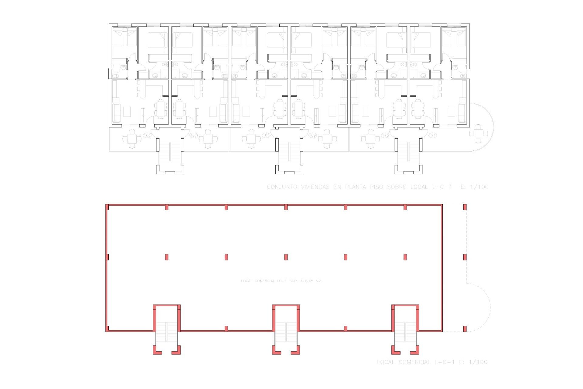 New Build - Bungalow - Fuente Álamo - La Pinilla