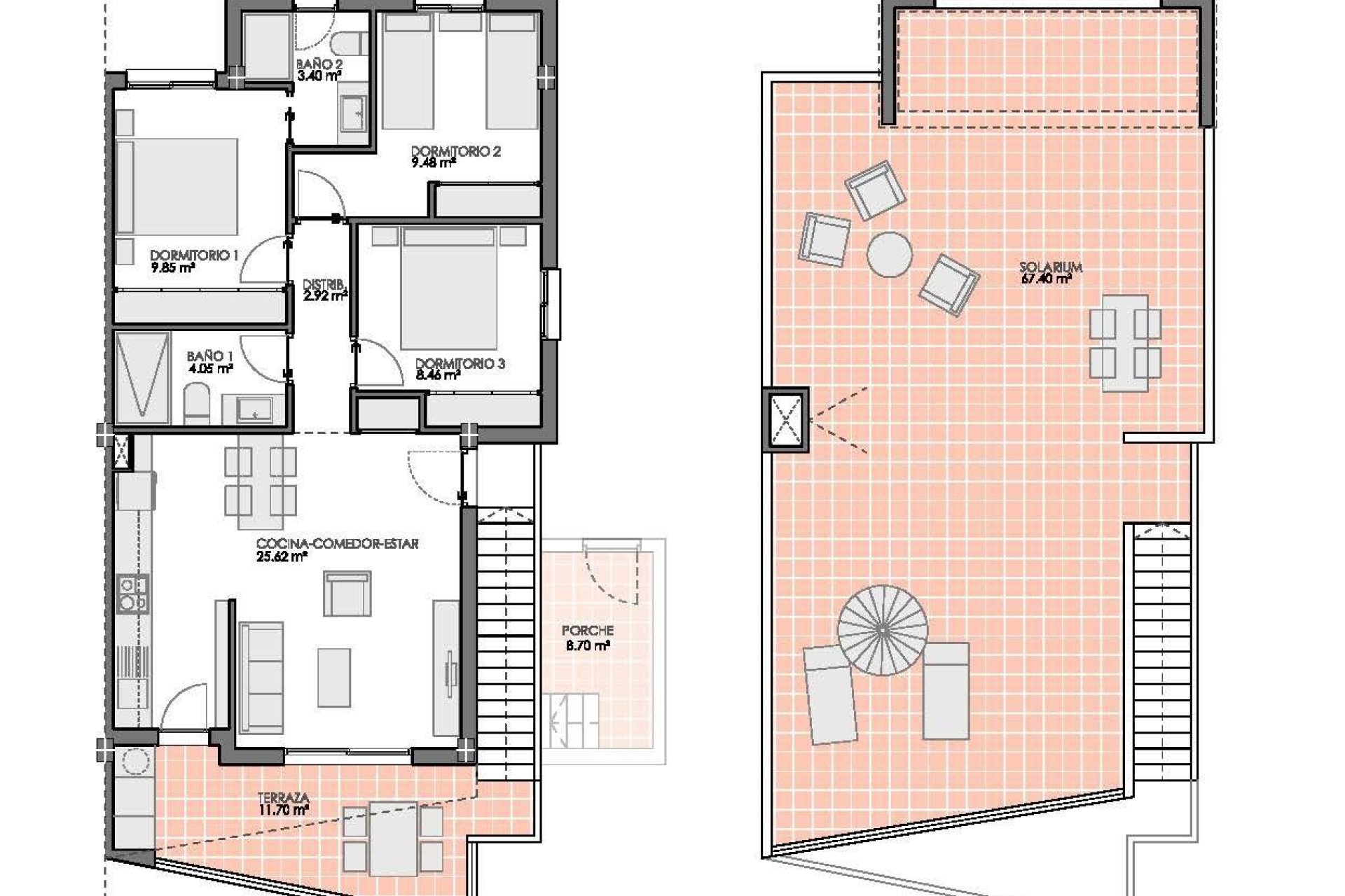 New Build - Bungalow - Pilar de la Horadada - Lo Romero Golf