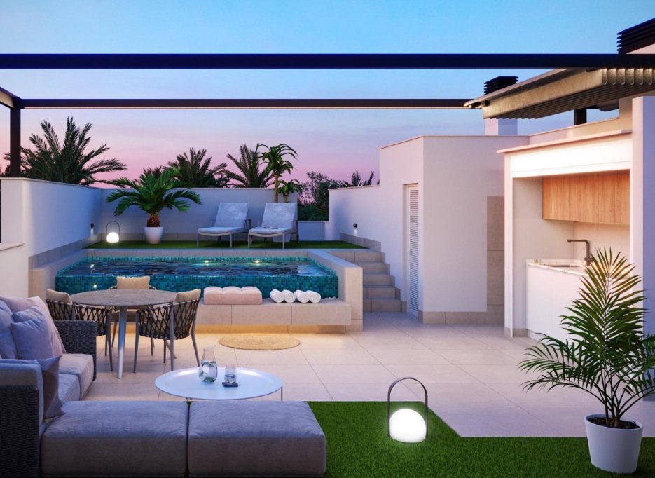 New Build - Bungalow - Pilar de la Horadada - parques de Andromeda
