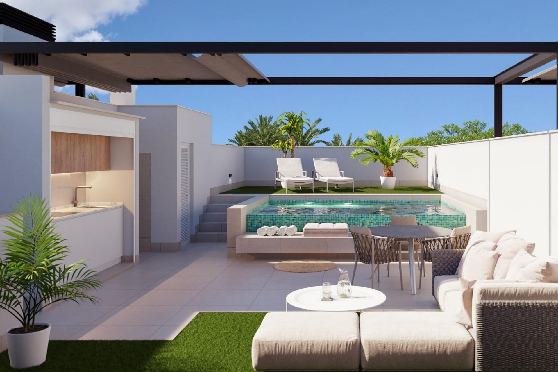 New Build - Bungalow - Pilar de la Horadada - parques de Andromeda