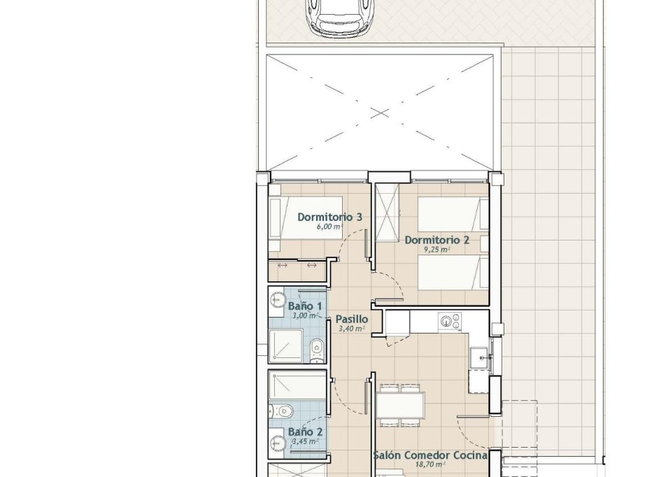 New Build - Bungalow - San Miguel de Salinas - VistaBella Golf