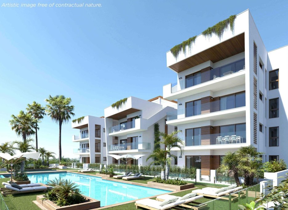 New Build - Ground floor apartment - Los Alcazares - Parque Diana