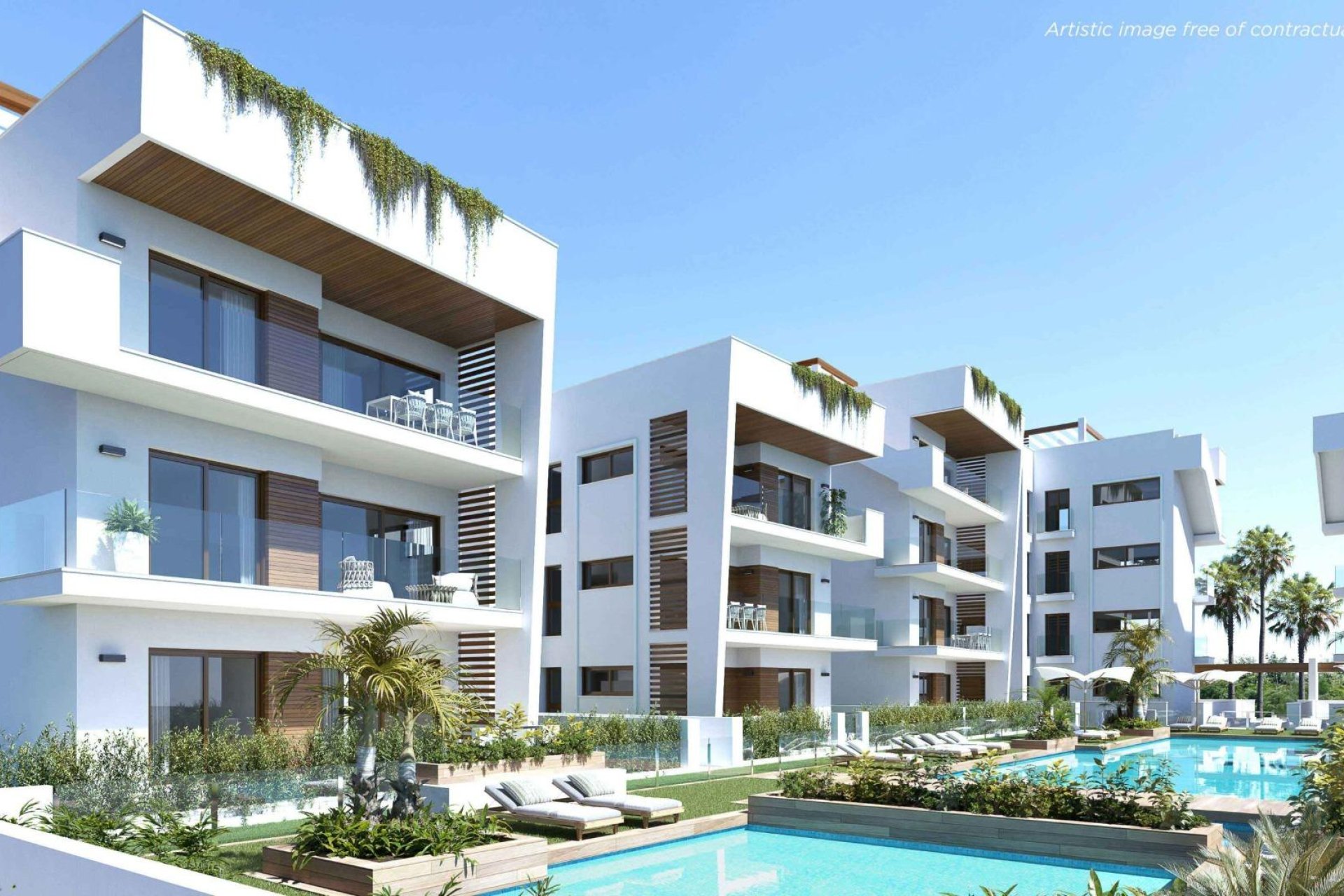New Build - Ground floor apartment - Los Alcazares - Parque Diana