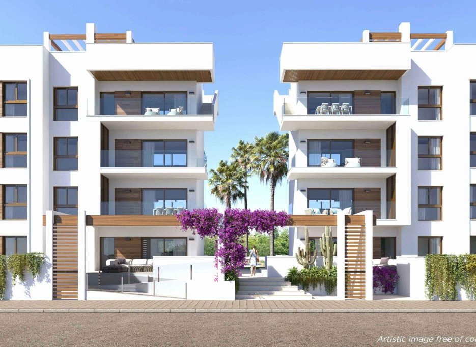 New Build - Ground floor apartment - Los Alcazares - Parque Diana