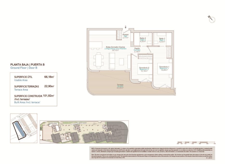 New Build - Ground floor apartment - Villajoyosa - La Tellerola