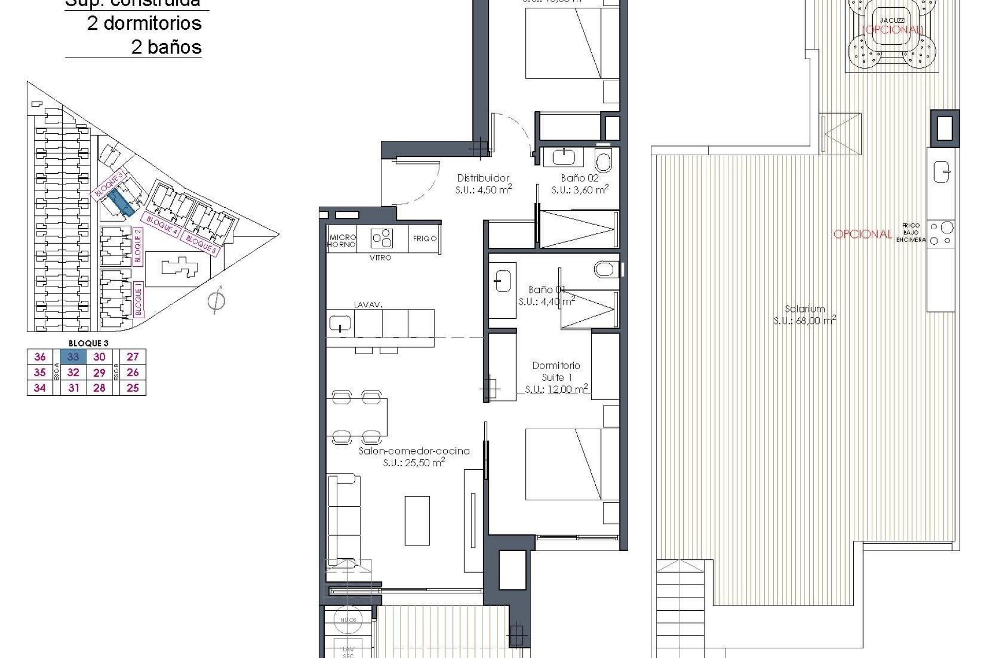 New Build - Penthouse - Los Alcazares - Serena Golf