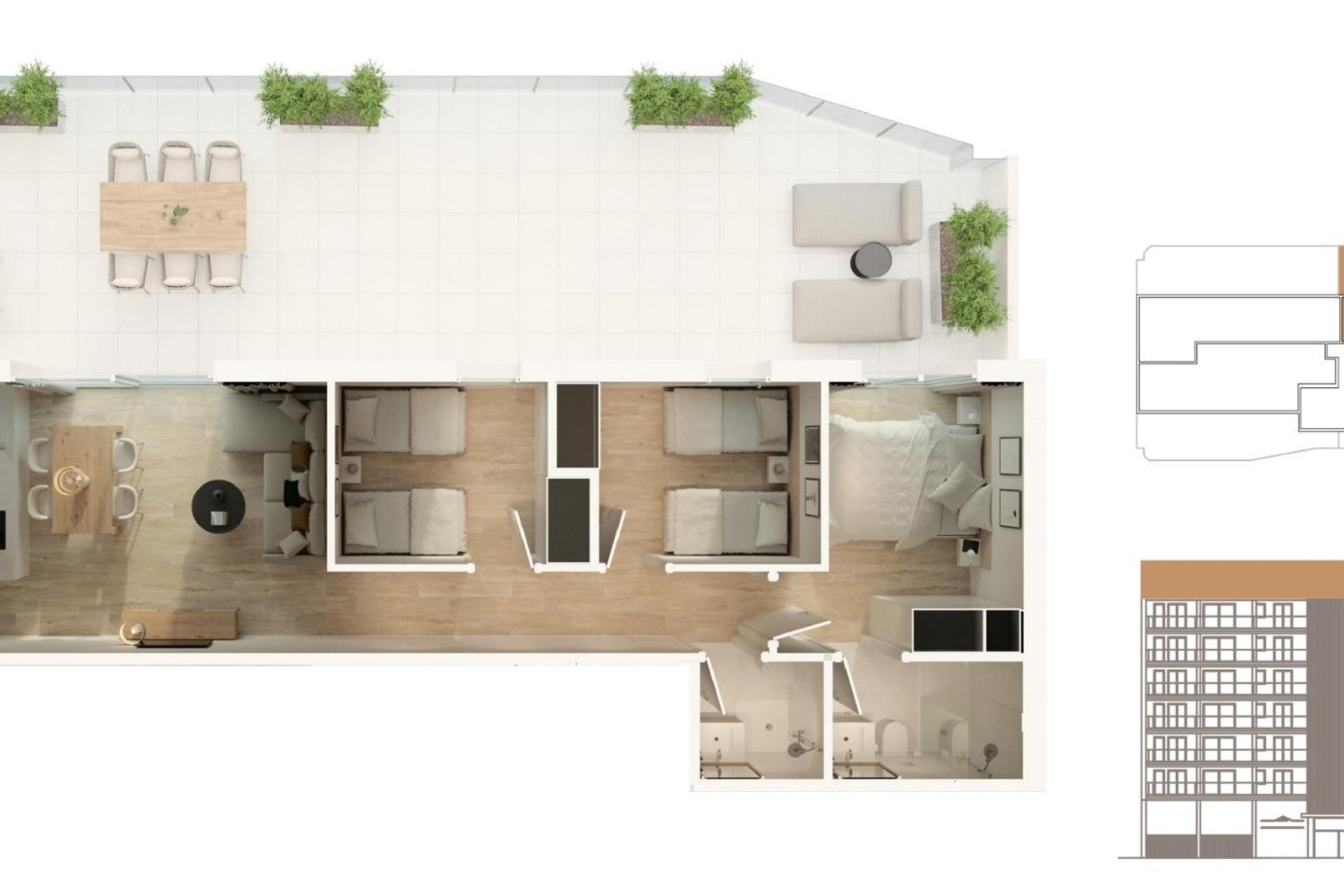 New Build - Penthouse - Moncofa - Playa de Moncofa