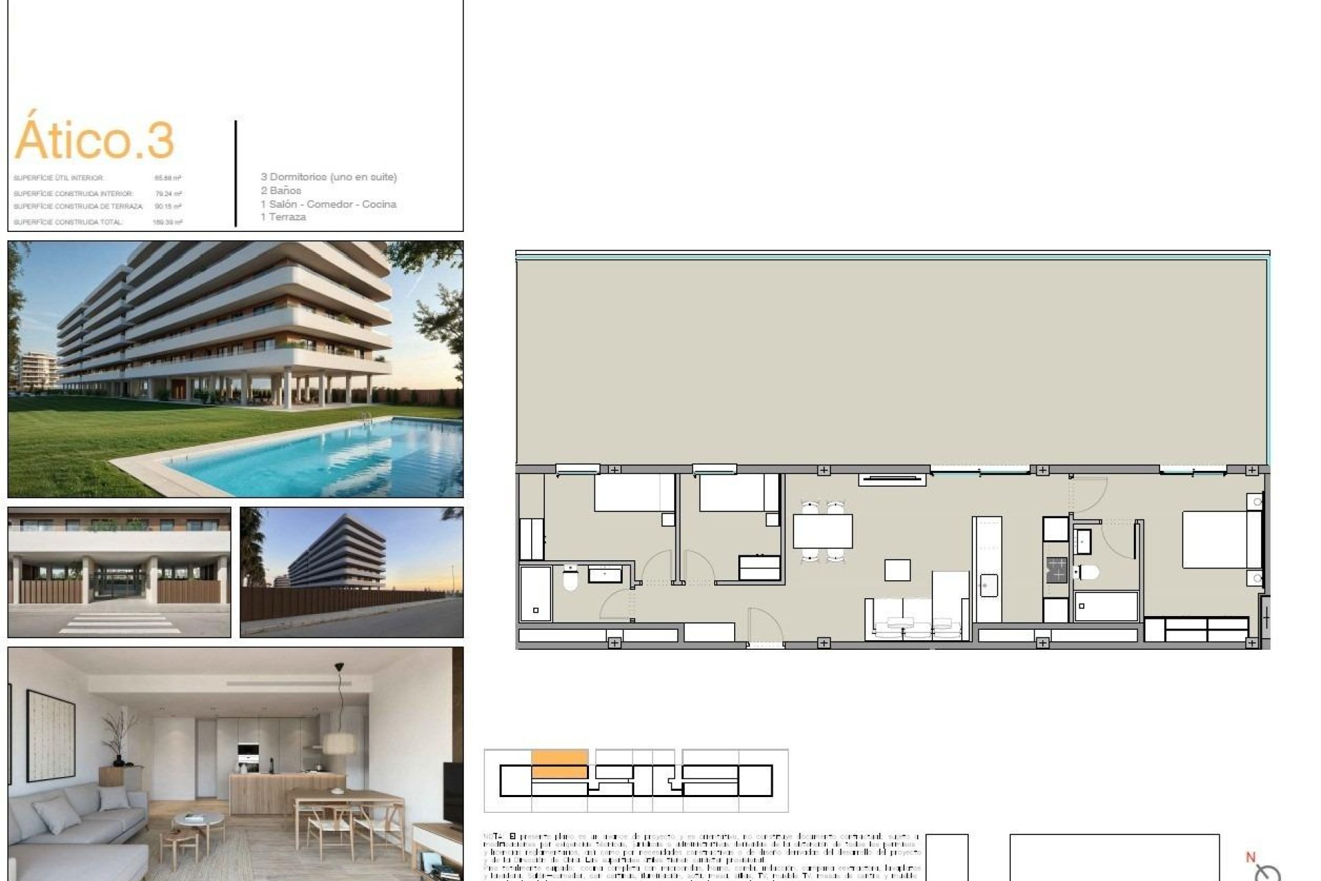New Build - Penthouse - Moncofa - Playa de Moncofa
