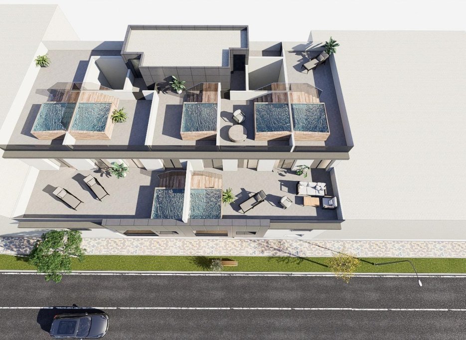 New Build - Penthouse - Pilar de la Horadada - pueblo