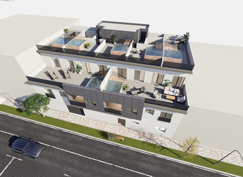 New Build - Penthouse - Pilar de la Horadada - pueblo