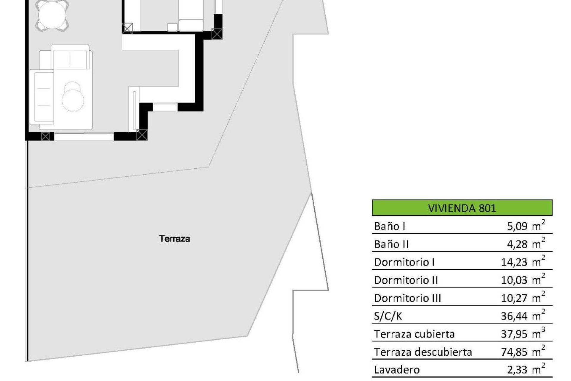 New Build - Penthouse - San Miguel de Salinas - Pueblo