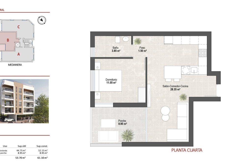 New Build - Penthouse - San Pedro del Pinatar - Lo Pagan