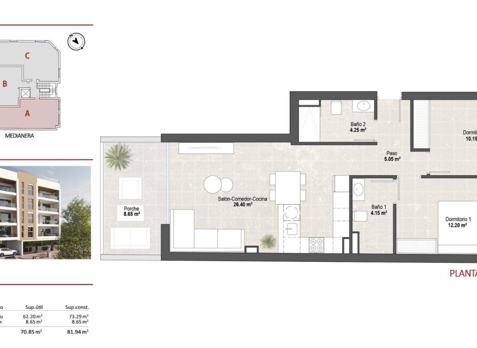 New Build - Penthouse - San Pedro del Pinatar - Lo Pagan