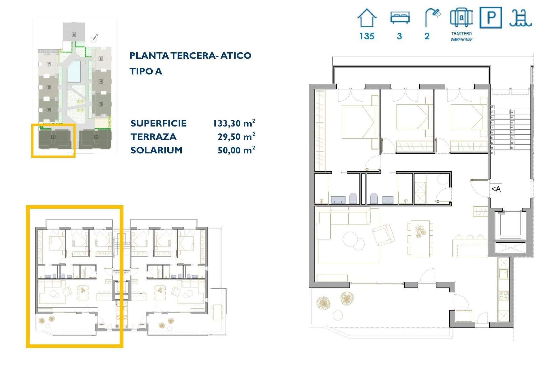 New Build - Penthouse - San Pedro del Pinatar - Pueblo