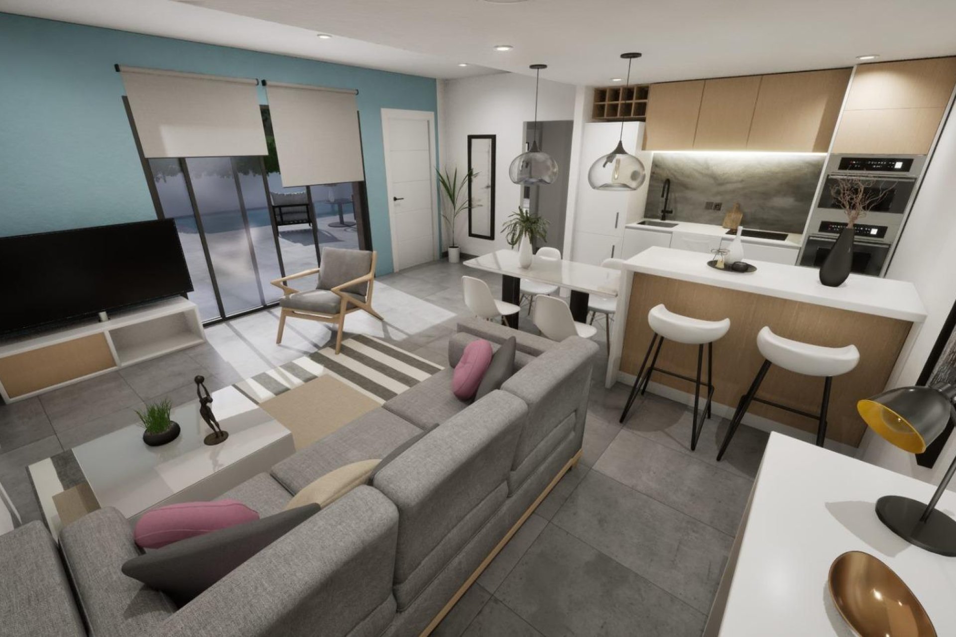 New Build - Quad House - Torre Pacheco - pueblo