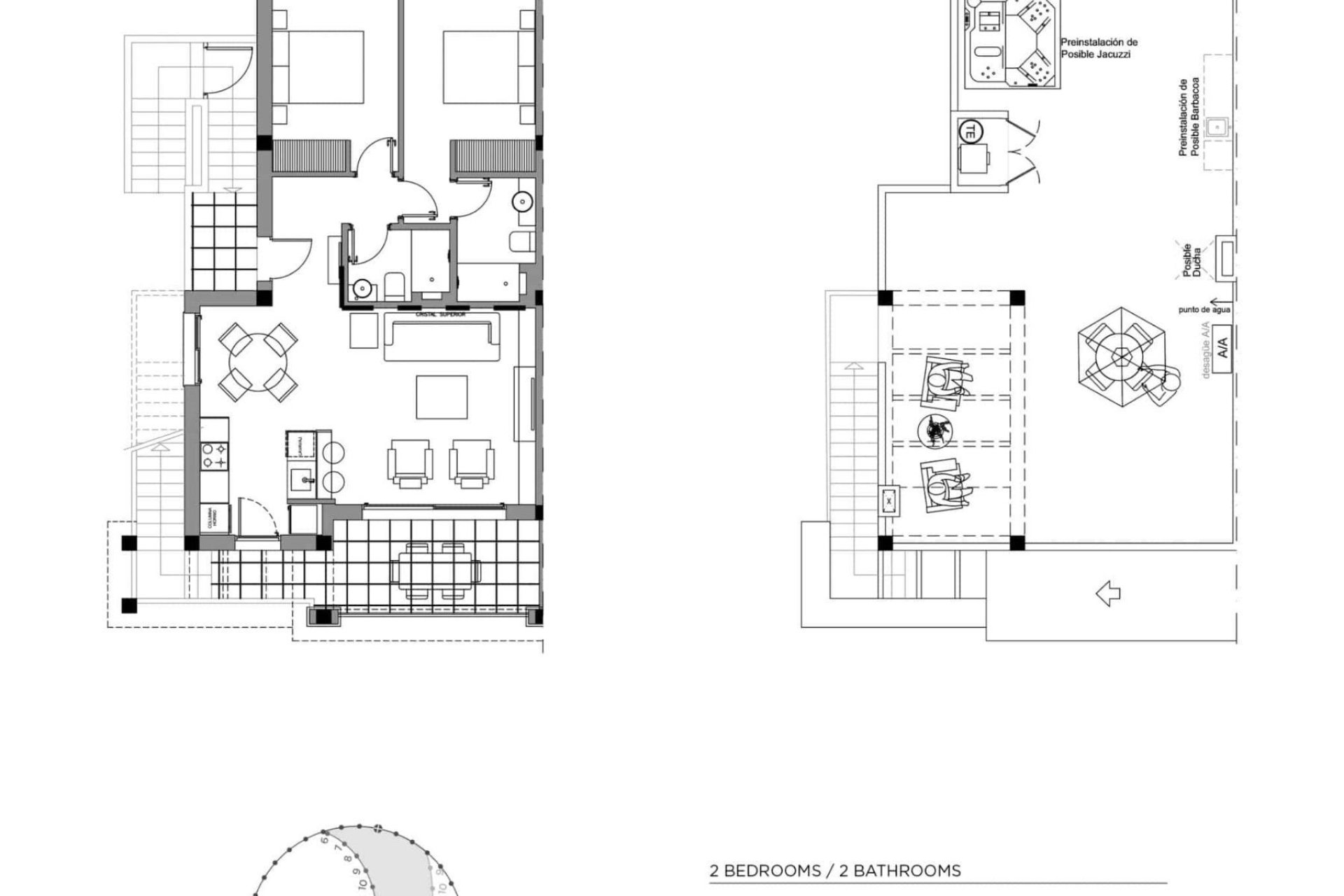 New Build - Top Floor Bungalow - Rojales - Doña Pepa