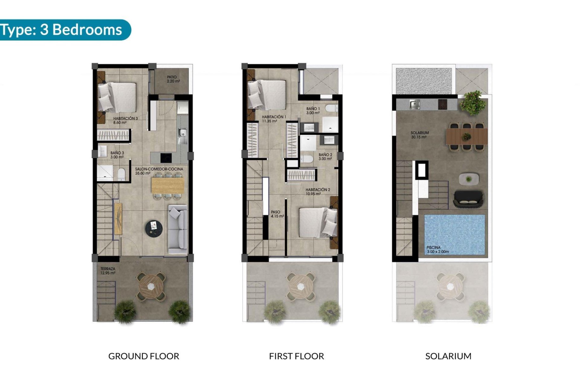 New Build - Townhouse - Dolores - Sector 2