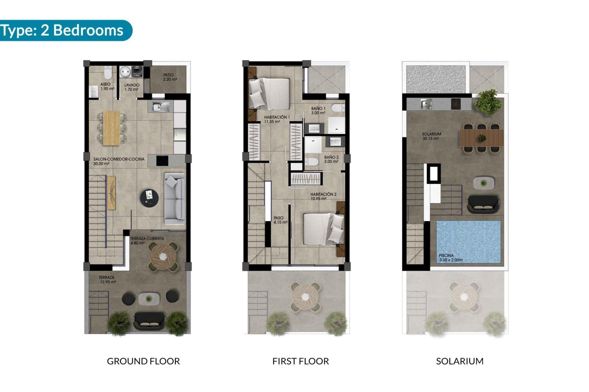 New Build - Townhouse - Dolores - Sector 2