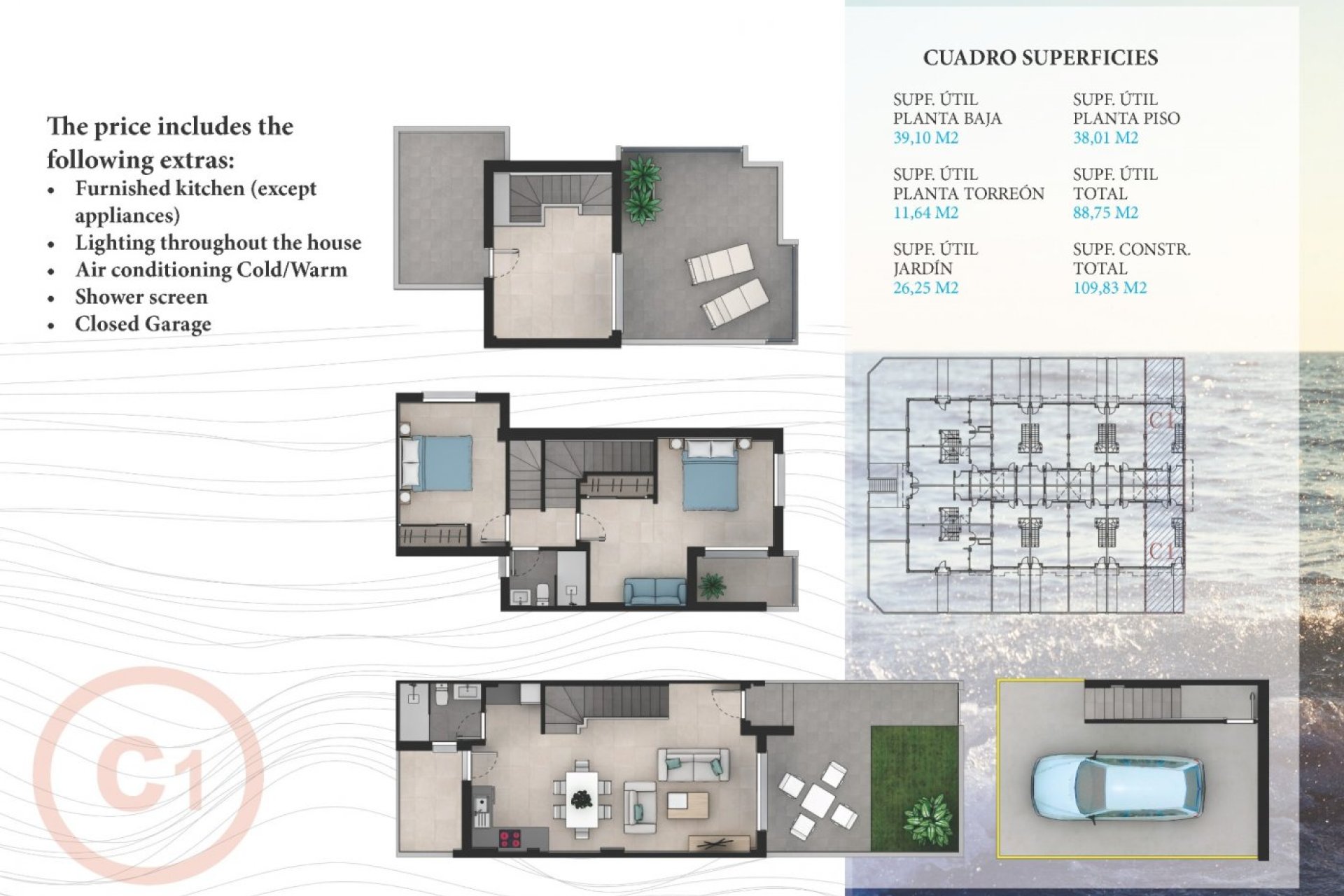 New Build - Townhouse - La Manga del Mar Menor - La Manga