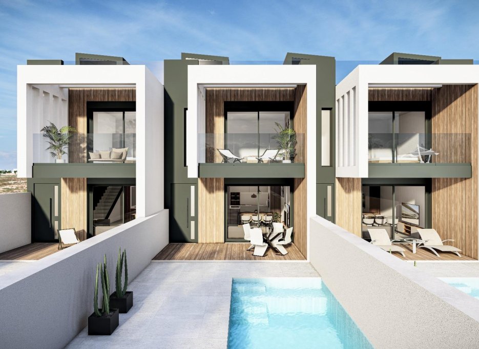 New Build - Townhouse - Pilar de la Horadada - Lo Monte
