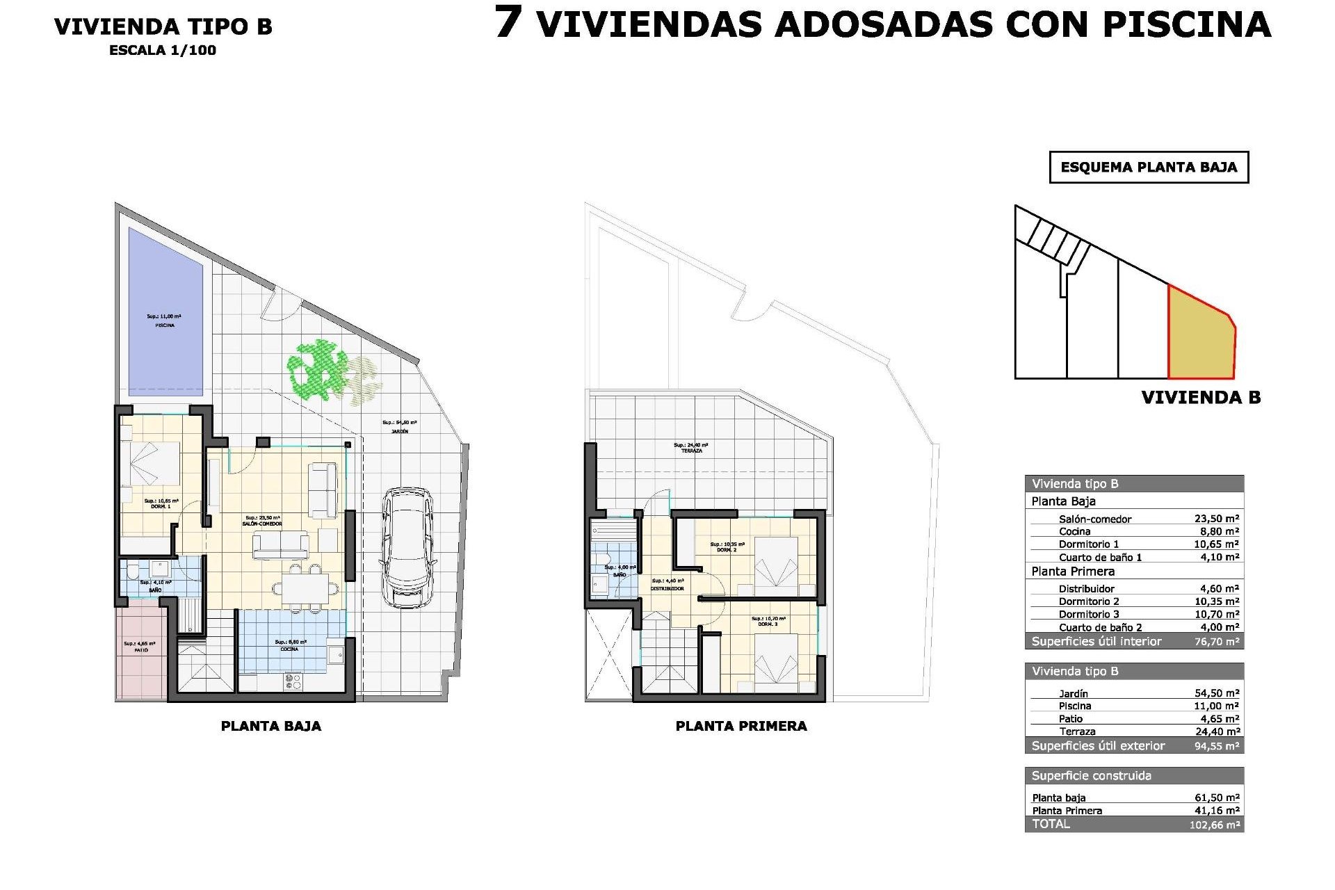 New Build - Townhouse - Pilar de la Horadada - pueblo