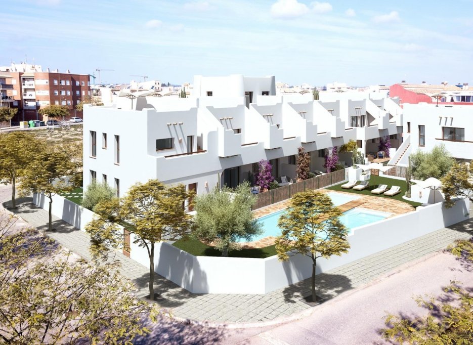 New Build - Townhouse - Pilar de la Horadada - pueblo