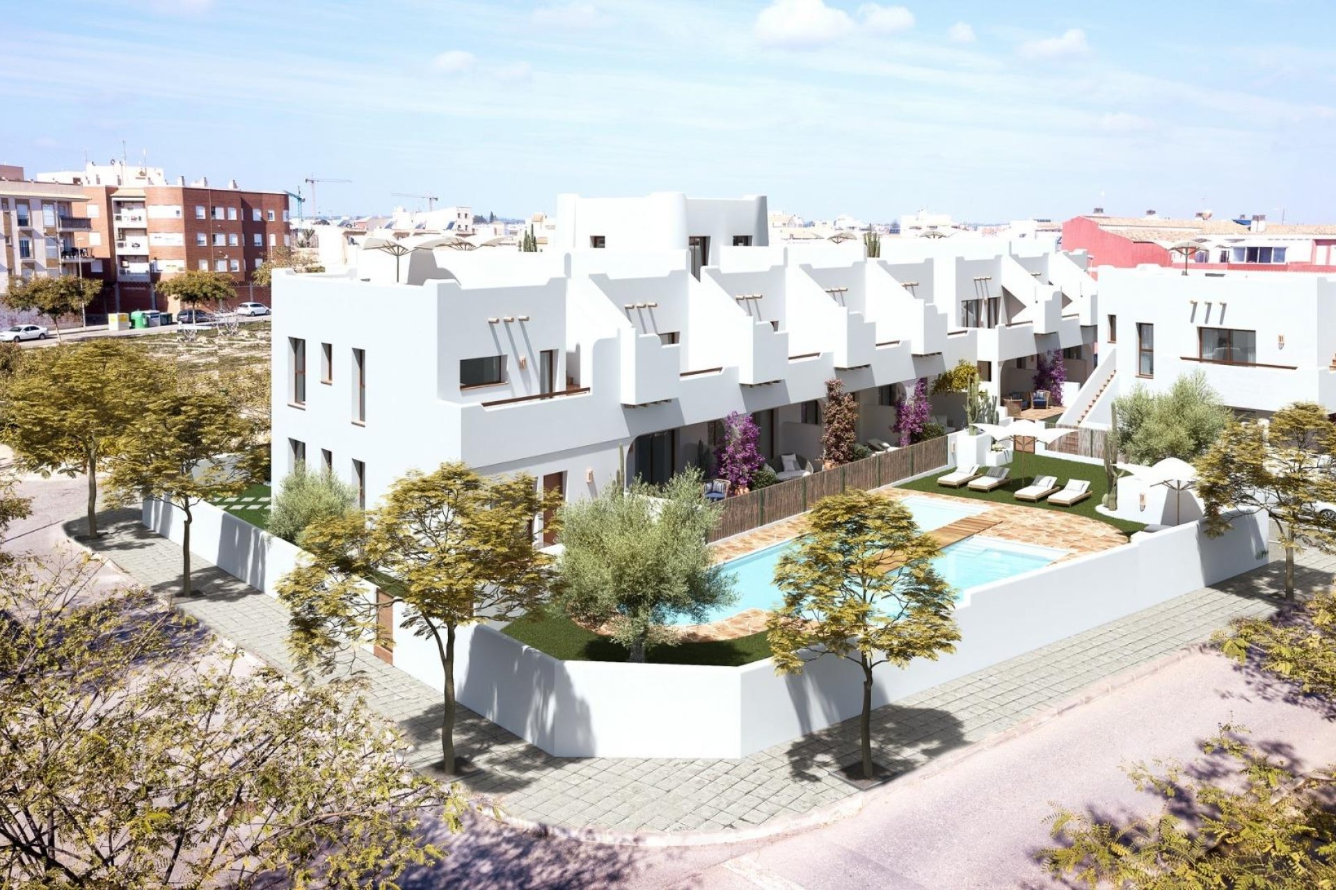 New Build - Townhouse - Pilar de la Horadada - pueblo