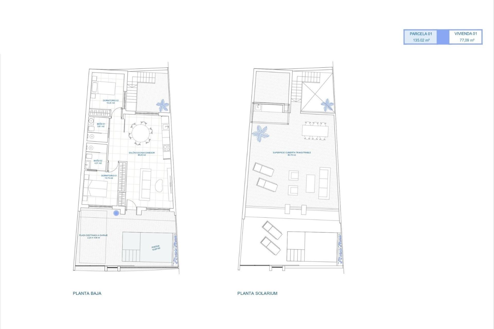 New Build - Townhouse - Torre Pacheco - El Alba