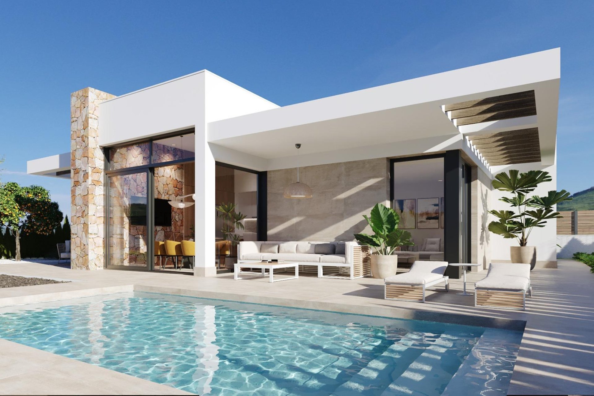 New Build - Villa - Fuente Álamo - Hacienda del Alamo