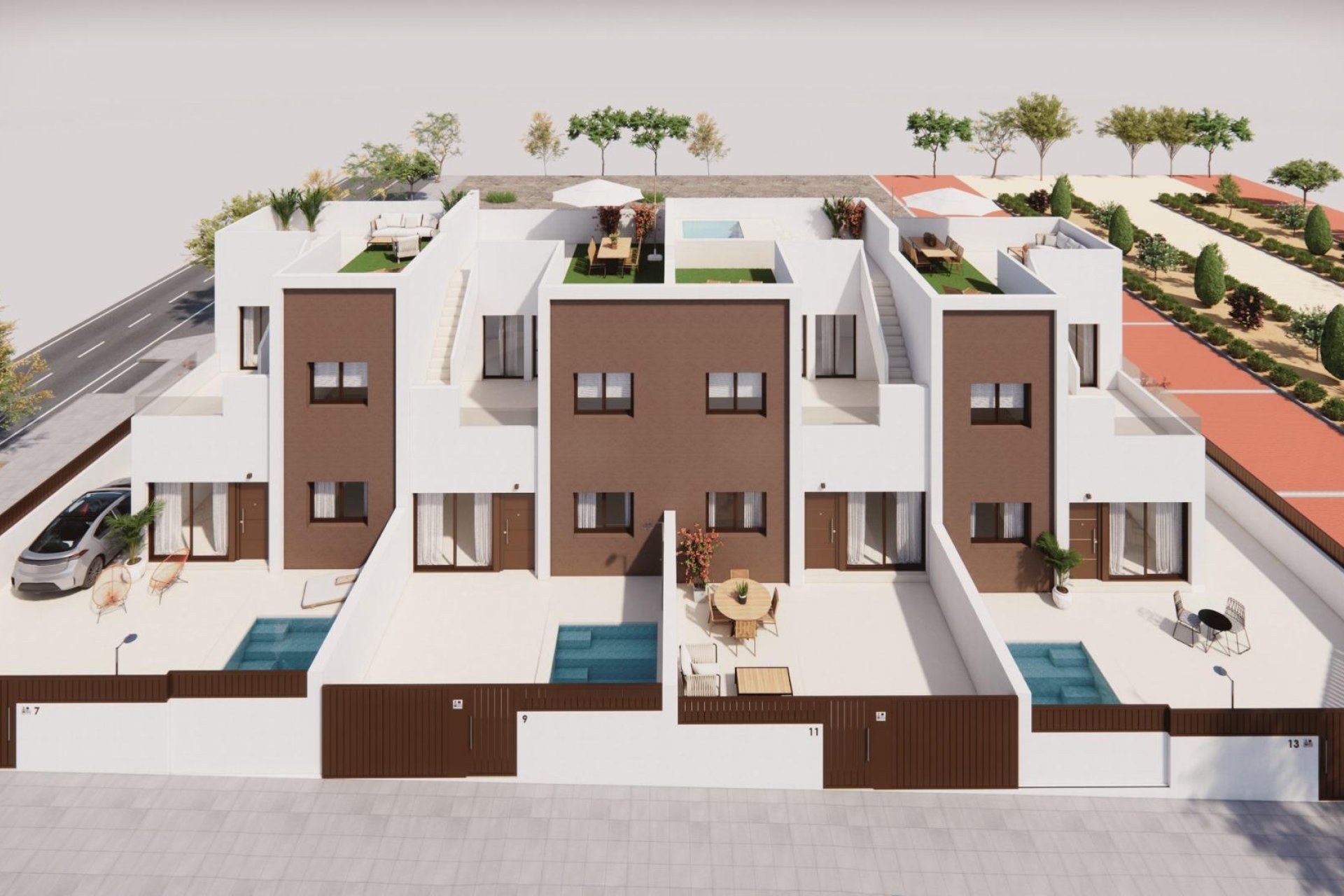 New Build - Villa - Pilar de la Horadada - Barrio los Segundas