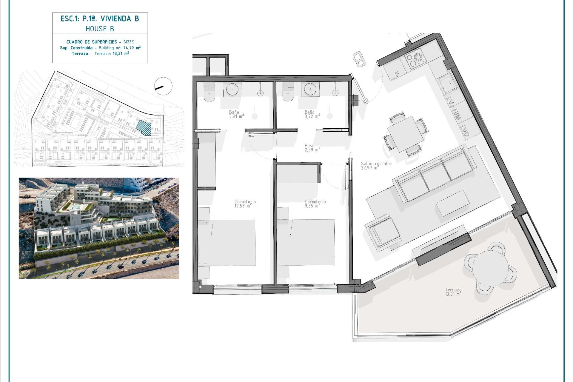 Nieuwbouw  - Apartment - Aguilas - El Hornillo