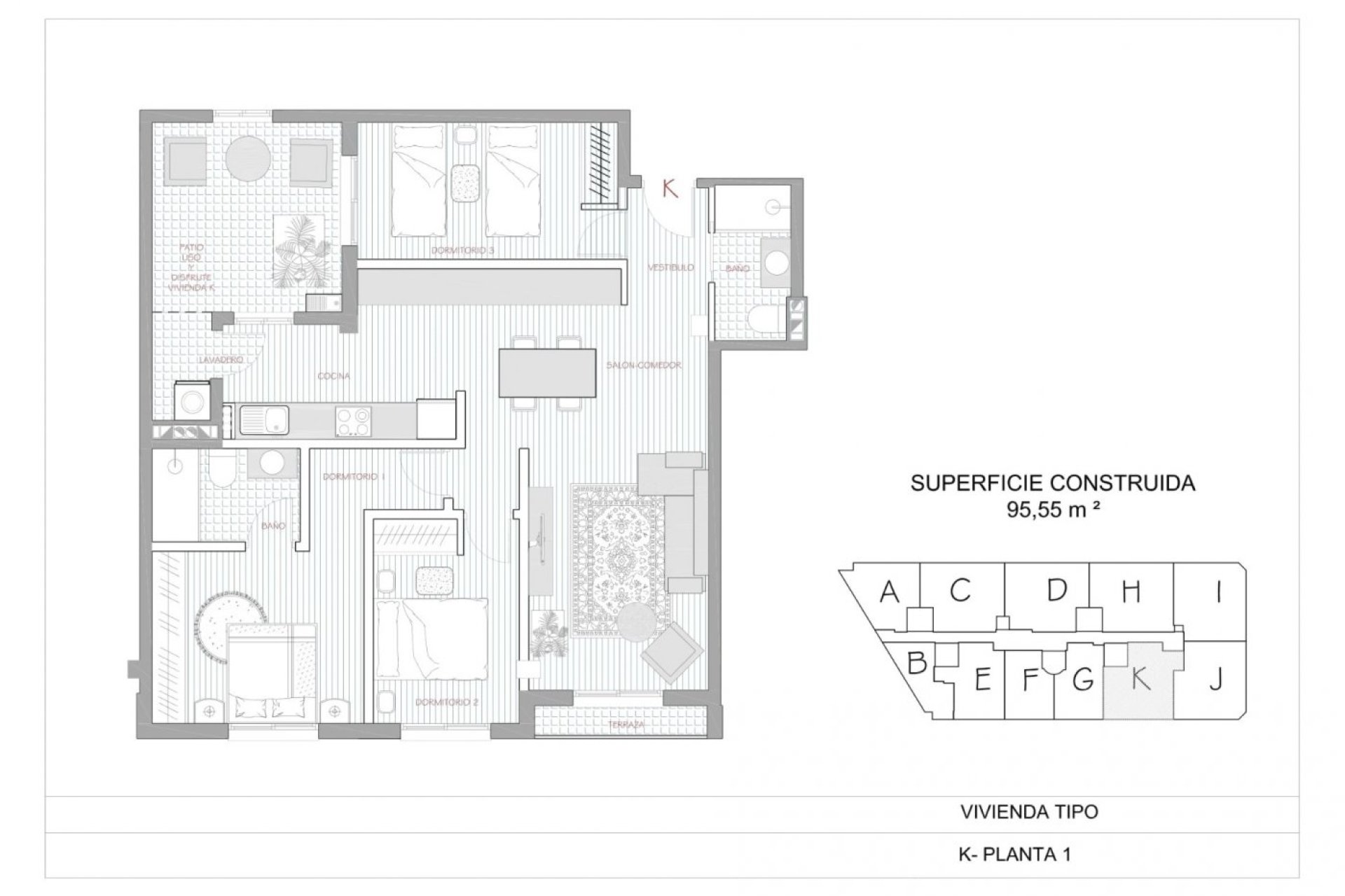 Nieuwbouw  - Apartment - Alcantarilla - pueblo