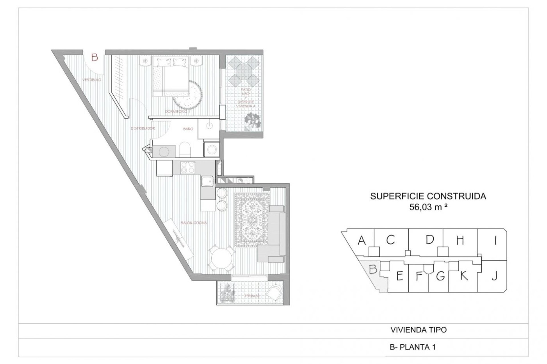 Nieuwbouw  - Apartment - Alcantarilla - pueblo