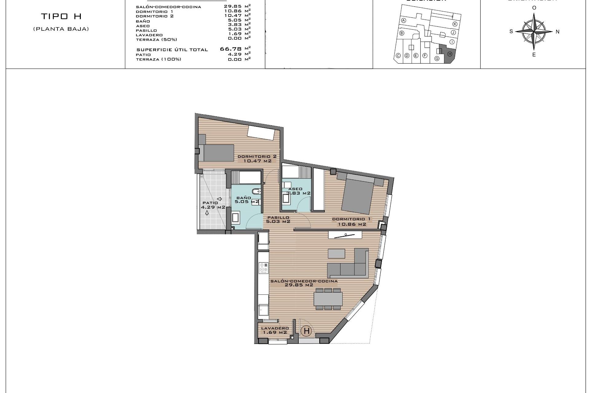 Nieuwbouw  - Apartment - Algorfa - Pueblo