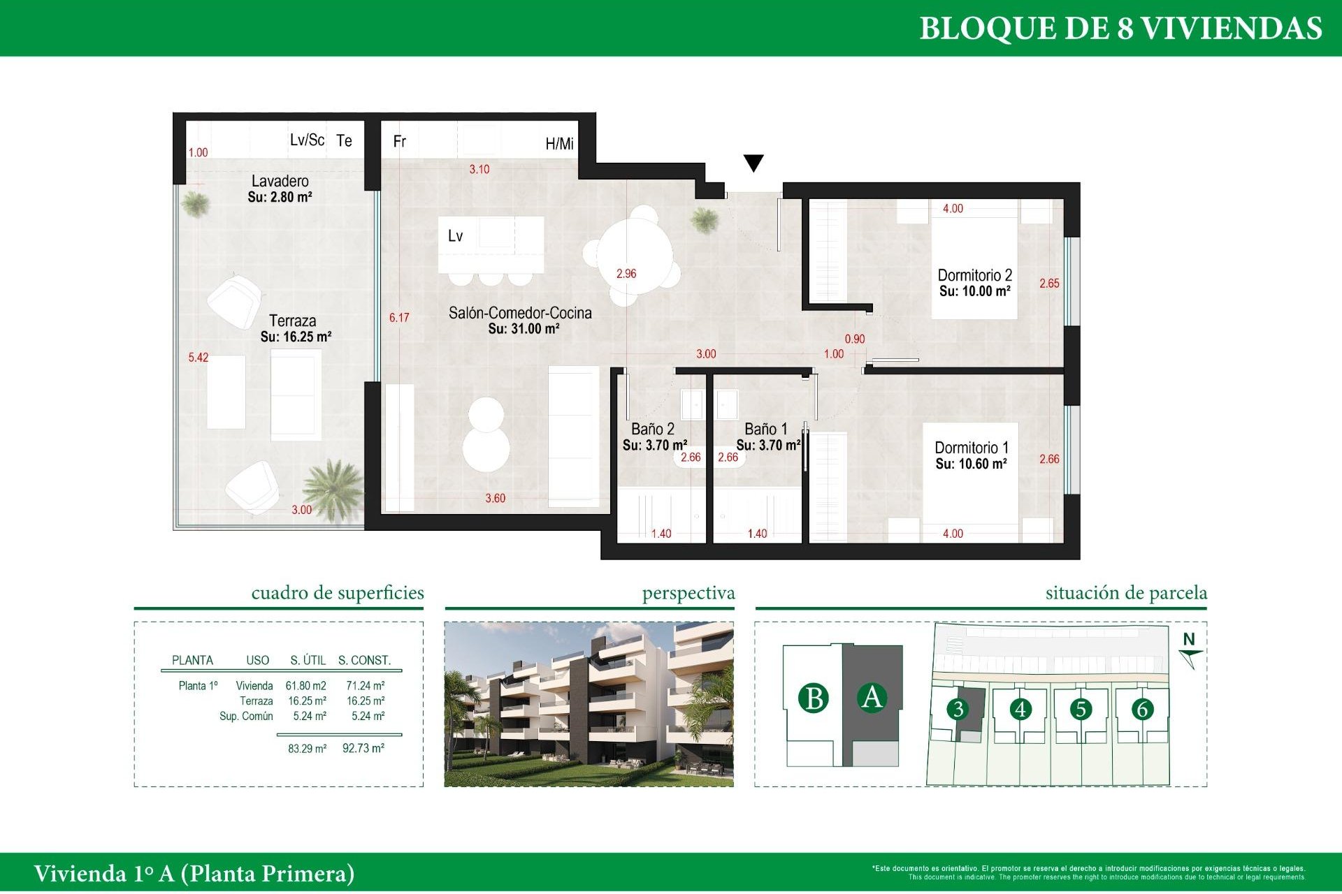 Nieuwbouw  - Apartment - Alhama De Murcia - Condado De Alhama