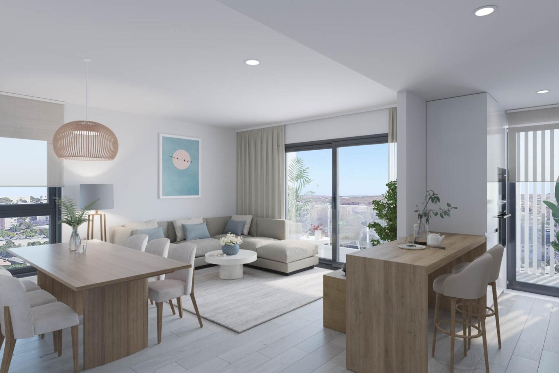 Nieuwbouw  - Apartment - Alicante - San Agustín-PAU 2