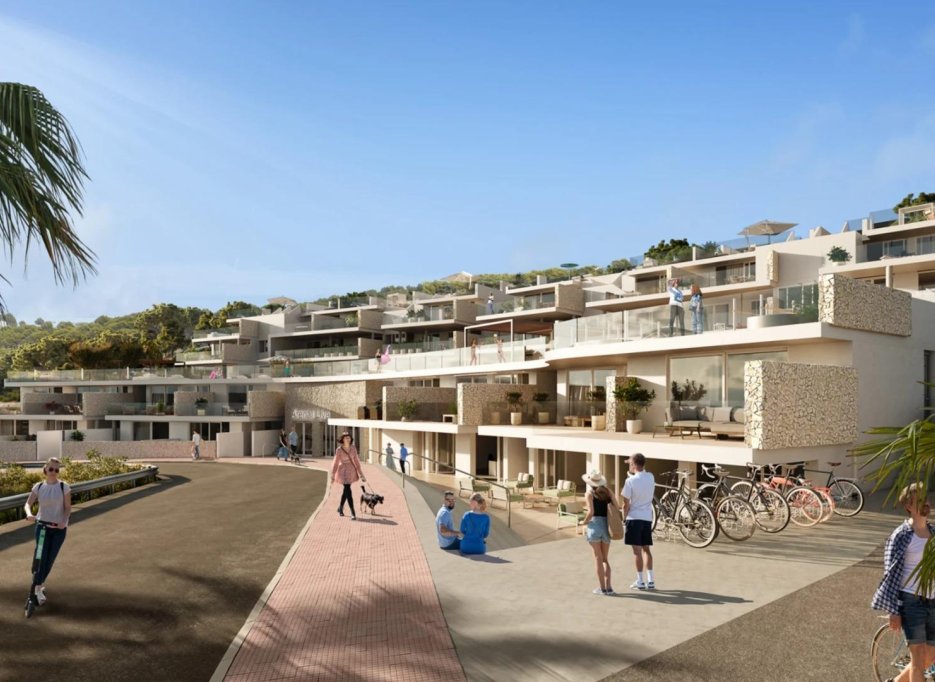 Nieuwbouw  - Apartment - Arenal d´en Castell - pueblo