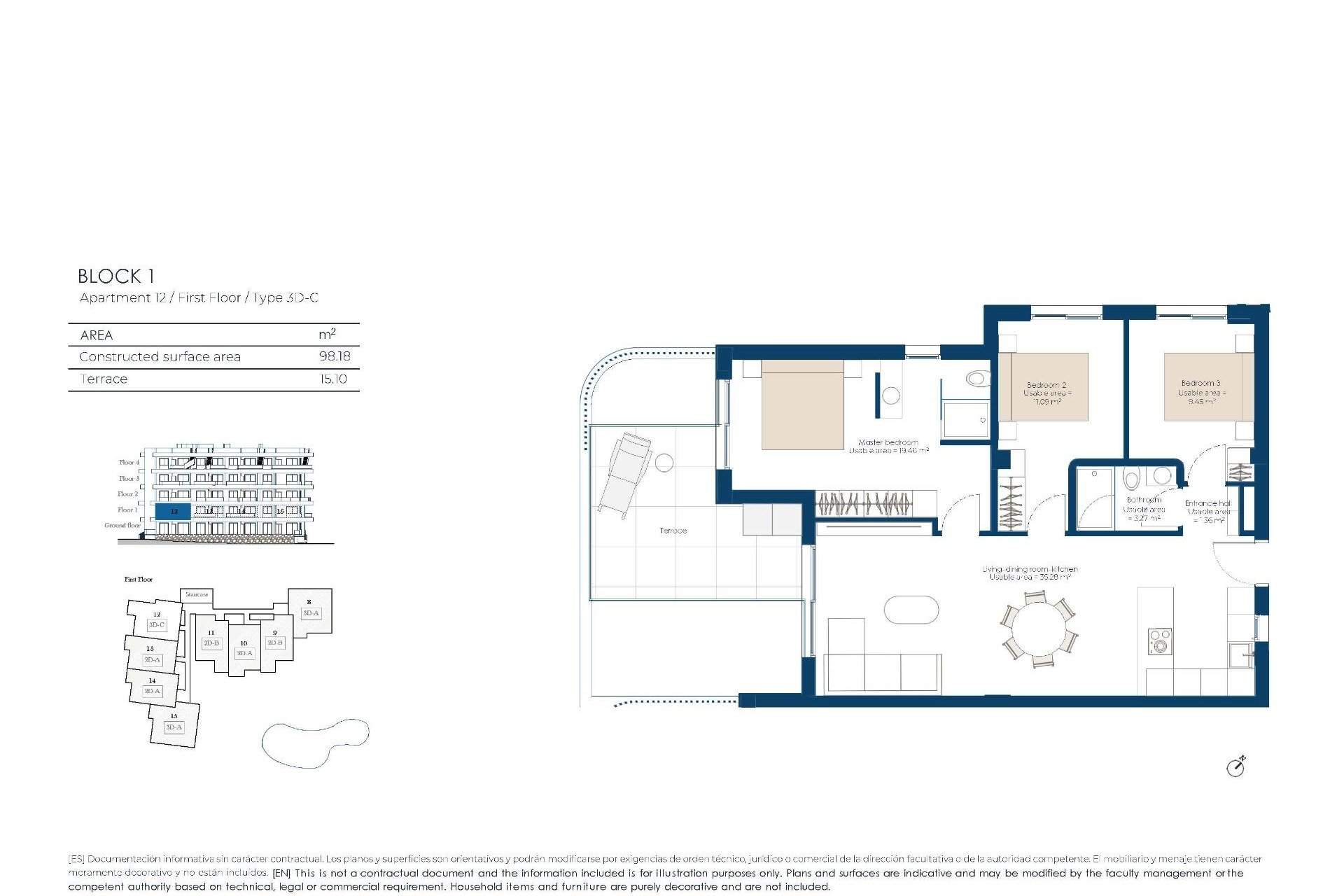 Nieuwbouw  - Apartment - Banos y Mendigo - El Valle Golf