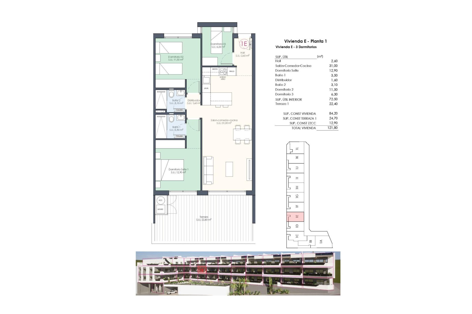 Nieuwbouw  - Apartment - Benijofar - Pueblo