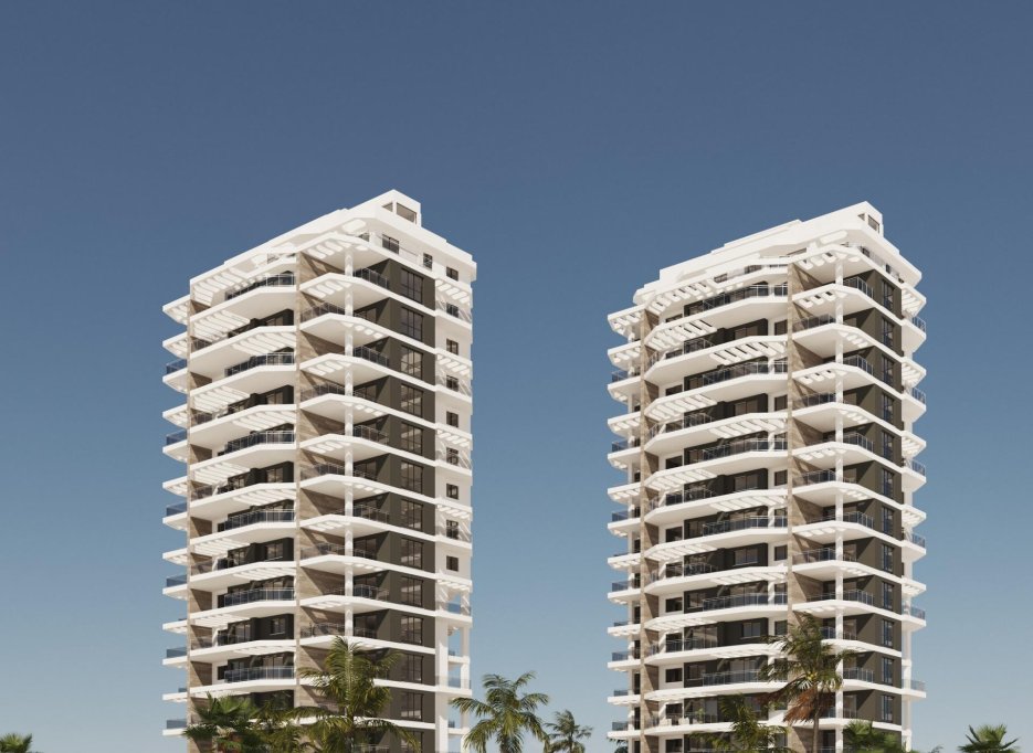 Nieuwbouw  - Apartment - Calpe - Playa Arenal