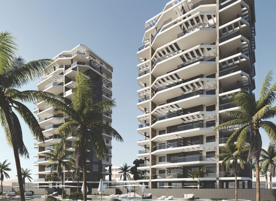 Nieuwbouw  - Apartment - Calpe - Playa Cantal Roig